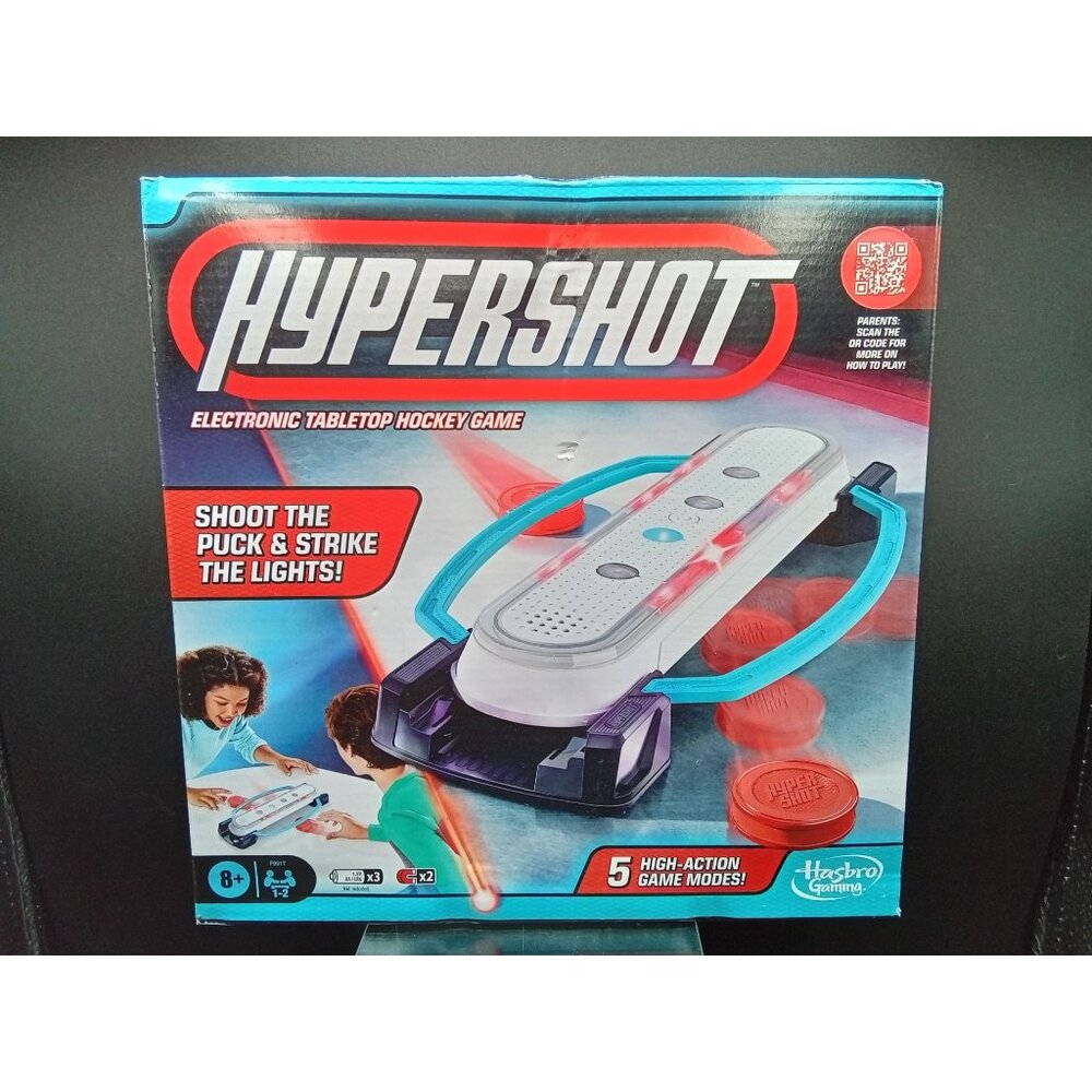 Hypershot Electronic Tabletop Hockey Game By Hasbro Gaming  5 Game Modes & Light
